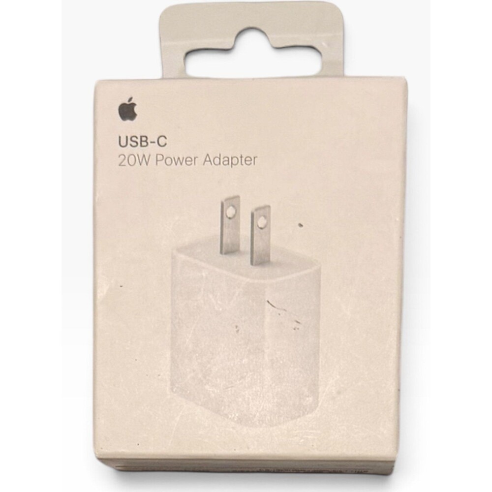 Apple 20W USB-C Power Adapter Fast Charging Block - Open Box